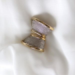 Vintage Silver & Gold Earrings
